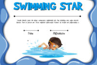 Swimming Certificates Template Calep.midnightpig.co With With Regard To New Swimming Certificate Templates Free