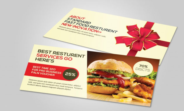 Take A Look At The Most Popular Gift Certificate Templates Pertaining To Restaurant Gift Certificate Template 2018 Best Designs