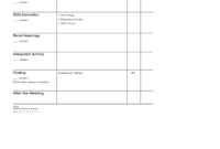 Team Meeting Agenda Template 4 Free Templates In Pdf For Plc Meeting Agenda Template