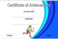Tennis Achievement Certificate Templates [7+ Fantastic Within Fresh 7 Certificate Of Championship Template Designs Free