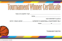 This Cool Basketball Tournament Winner Certificate In New Mvp Award Certificate Templates Free Download