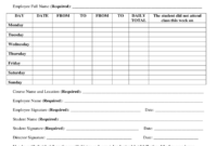 Timesheet Template 21 Free Templates In Pdf, Word, Excel With Regard To Employee Time Log Template