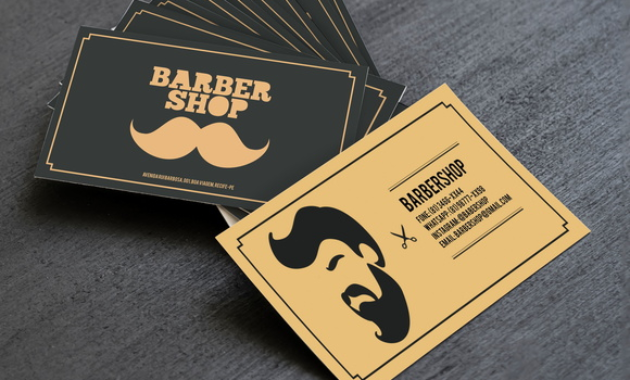 Top 27 Professional Barber Business Cards Tips &amp; Examples Regarding Barber Shop Certificate Free Printable 2020 Designs