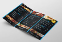 Tri Fold Restaurant Menu Template In Psd, Ai &amp;amp; Vector In Tri Fold Menu Template Photoshop