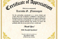 Veterans Appreciation Certificate Template Unique Military Regarding Army Certificate Of Appreciation Template