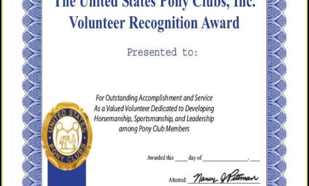 Volunteer Award Certificate Template Template : Resume Throughout Awesome Volunteer Award Certificate Template