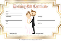 Wedding Gift Certificate Template Free Download 2 In 2020 Within Fantastic Wedding Gift Certificate Template