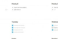Weekly Agenda Template Notion Within Daily Huddle Agenda Template