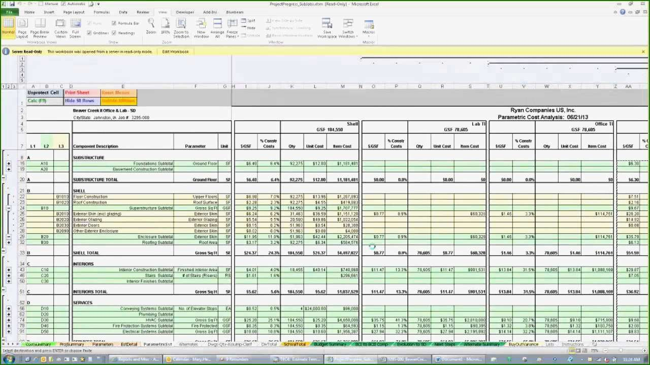 Wonderful Construction Cost Estimate Template Excel For Within Project Cost Estimate And Budget Template