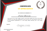 Word Certificate Of Appreciation Template In Fresh In Appreciation Certificate Templates