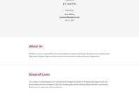Company Proposal Template Word (Doc) | Google Docs With Regard To Free Travel Estimate Template