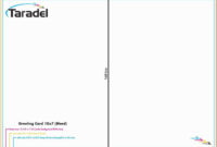002 Quarter Fold Card Template Photoshop Indesign Greeting with regard to Blank Quarter Fold Card Template
