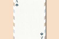 10+ Printable Blank Playing Card Template Photoshop | Room regarding Blank Playing Card Template