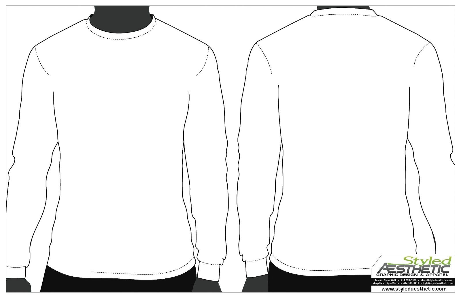 12 Long Sleeve Blank T-Shirt Template Psd Images - Long regarding Blank Tee Shirt Template