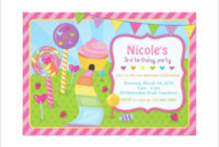 14+ Wonderful Candyland Invitation Templates - Psd, Ai with regard to Blank Candyland Template