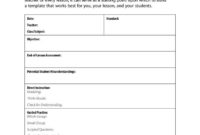 15+ Lesson Plan Templates | Word, Excel &amp; Pdf Templates for Blank Unit Lesson Plan Template