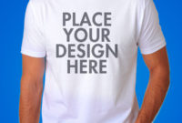 50+ Free High Quality Psd & Vector T-Shirt Mockups throughout Blank T Shirt Design Template Psd