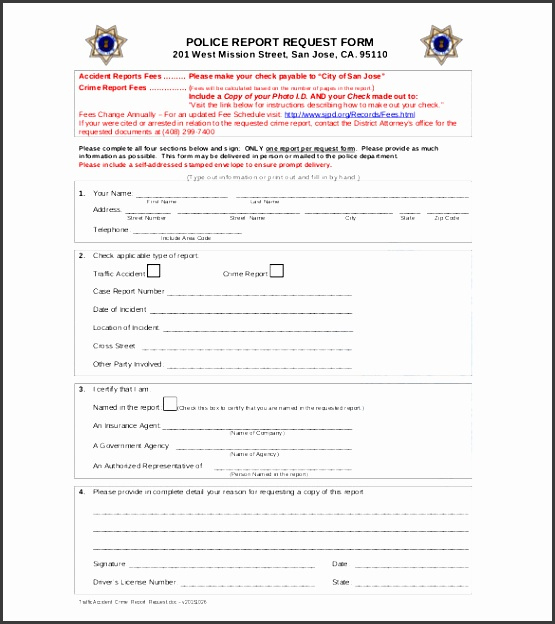 6+ Police Report Template Online - Sampletemplatess with Blank Autopsy Report Template