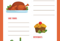 8 Best Printable Thanksgiving Menu Blank Template within Blank Turkey Template