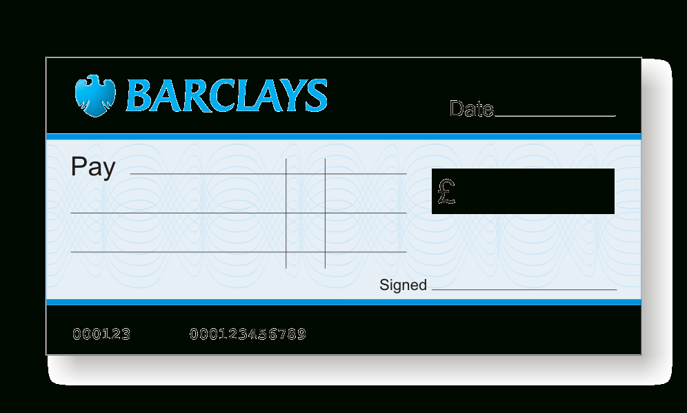 Bank Cheques - The Home Of Big Presentation Cheques pertaining to Fun Blank Cheque Template