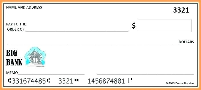 Blank Check Template | Check Template, Blank Check pertaining to Fun Blank Cheque Template