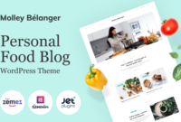 Blank Food Web WordPress Templates regarding Blank Food Web Template