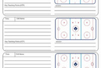 Blank Hockey Practice Plan Template (3 Di 2020 throughout Blank Hockey Practice Plan Template