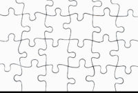Blank Jigsaw Puzzle Pieces Stock Photo: 49539077 – Alamy intended for Blank Jigsaw Piece Template