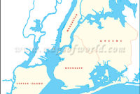 Blank Map Of New York City, New York City Outline Map pertaining to Blank City Map Template