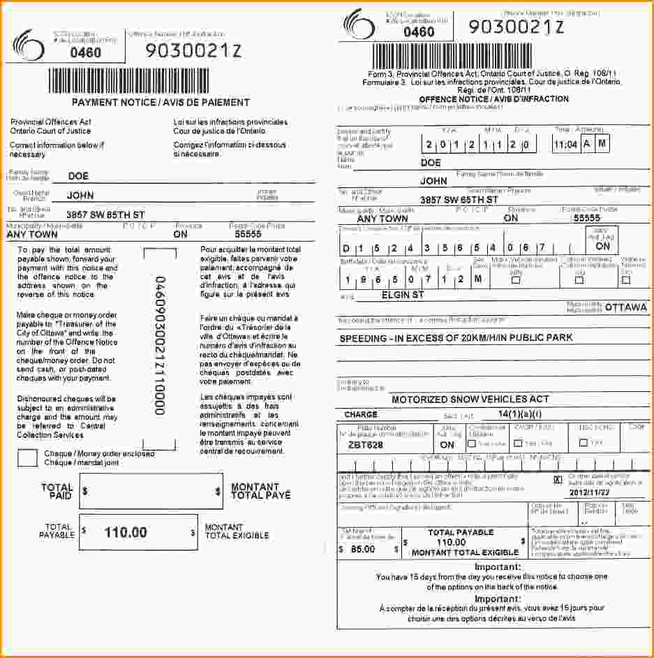 Blank Speeding Ticket - Fill Online, Printable, Fillable with regard to Blank Parking Ticket Template