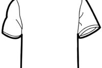 Blank T Shirt Template For Colouring – Clipart Best within Printable Blank Tshirt Template