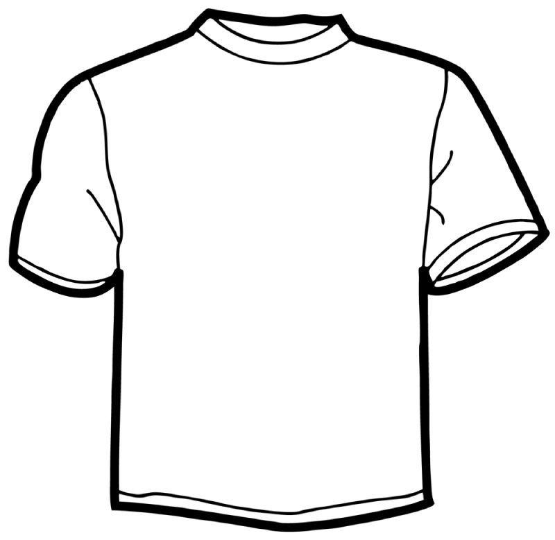 Printable Blank Tshirt Template – Thevanitydiaries