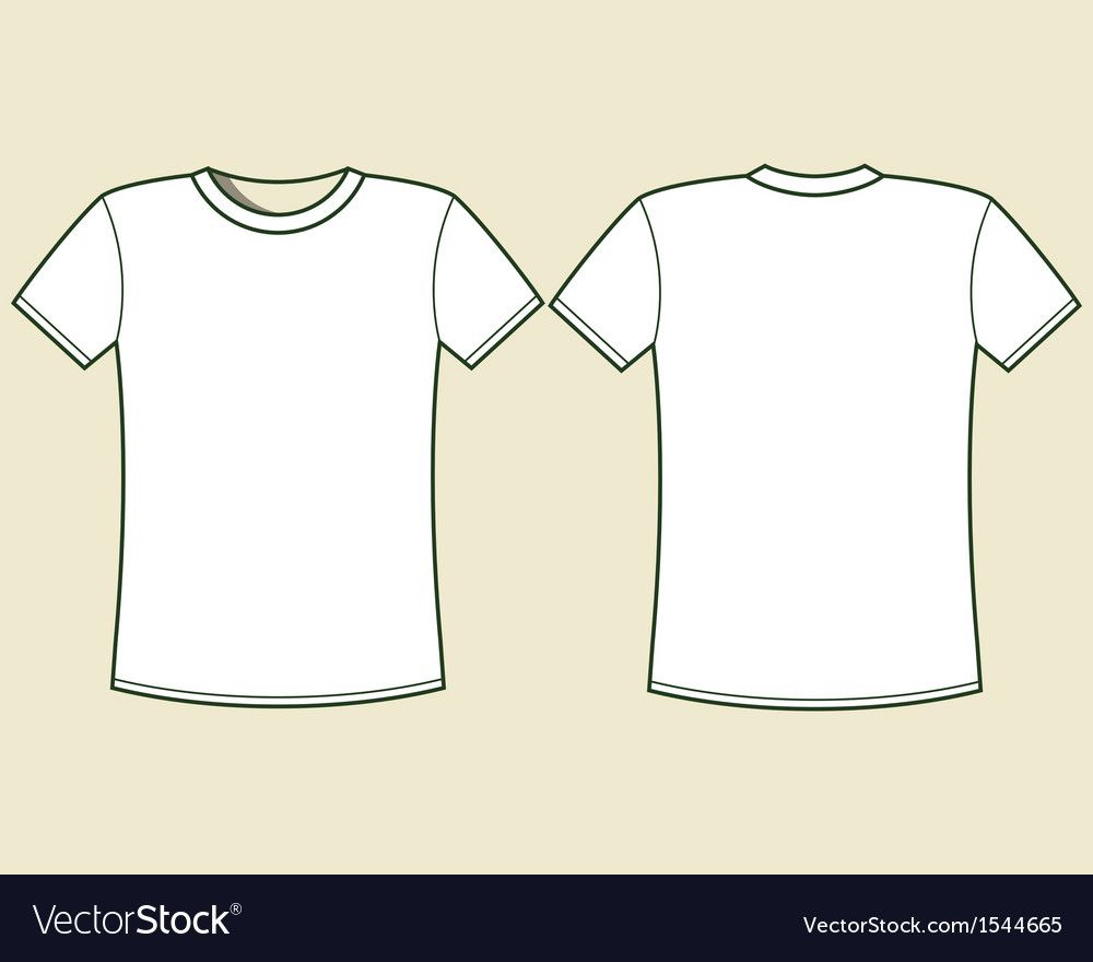 Blank T-Shirt Template Intended For Blank Tshirt Template intended for Blank Tshirt Template Pdf