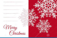 Christmas Greeting Card Template With Blank Text Field inside Blank Christmas Card Templates Free