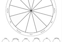 Color Wheel Coloring Pages And Dozens More Themed Coloring for Blank Color Wheel Template
