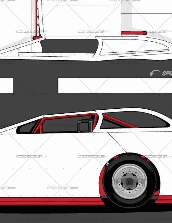 Dirt Modified Drawing At Getdrawings | Free Download inside Blank Race Car Templates