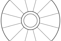 Empty Focus Wheel (To Print) | Focus Wheel, Wheel Of Life throughout Blank Wheel Of Life Template