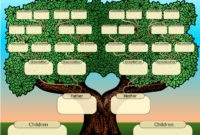 Family Tree Template Online New Free Family Tree Templates inside Fill In The Blank Family Tree Template