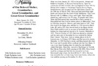 Fill In The Blank Obituary Template in Fill In The Blank Obituary Template