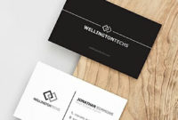 Free Blank Business Card Template – Word (Doc) | Psd within Blank Business Card Template Psd