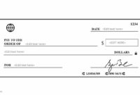 Free Blank Check Template For Powerpoint – Free Powerpoint intended for Blank Check Templates For Microsoft Word