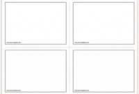 Free Note Card Template. Image Free Printable Blank Flash with regard to Free Printable Blank Flash Cards Template
