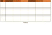 Free Printable Blank Employee Schedule Monthly Calendar with regard to Blank Monthly Work Schedule Template