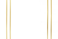 (Free Printable) Gold Wedding Invitation Template for Blank Bridal Shower Invitations Templates