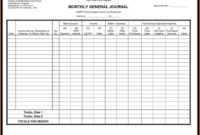 Free Printable Ledger Sheets within Blank Ledger Template