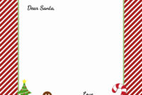 {Free Printable} Naughty Or Nice – A Delicate Gift inside Blank Letter From Santa Template