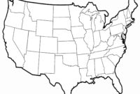 Free Usa Maps Stock Photo – Freeimages pertaining to United States Map Template Blank