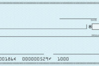 How Do You Write A Check To Pay For Something for Blank Check Templates For Microsoft Word