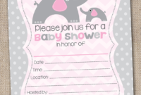 Ink Obsession Designs: Fill In The Blank Elephant Baby intended for Blank Elephant Template