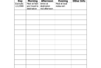 Pinpriscilla Abner-Felton On My Kids Would Love This in Blank Trip Itinerary Template